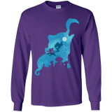 T-Shirts Purple / YS Genius Portrait Youth Long Sleeve T-Shirt