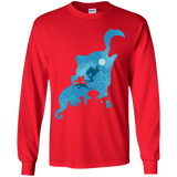 T-Shirts Red / YS Genius Portrait Youth Long Sleeve T-Shirt
