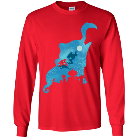 T-Shirts Red / YS Genius Portrait Youth Long Sleeve T-Shirt