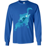 T-Shirts Royal / YS Genius Portrait Youth Long Sleeve T-Shirt