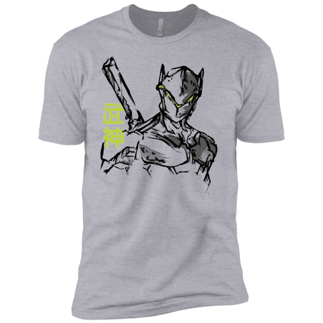 T-Shirts Heather Grey / YXS Genji Boys Premium T-Shirt