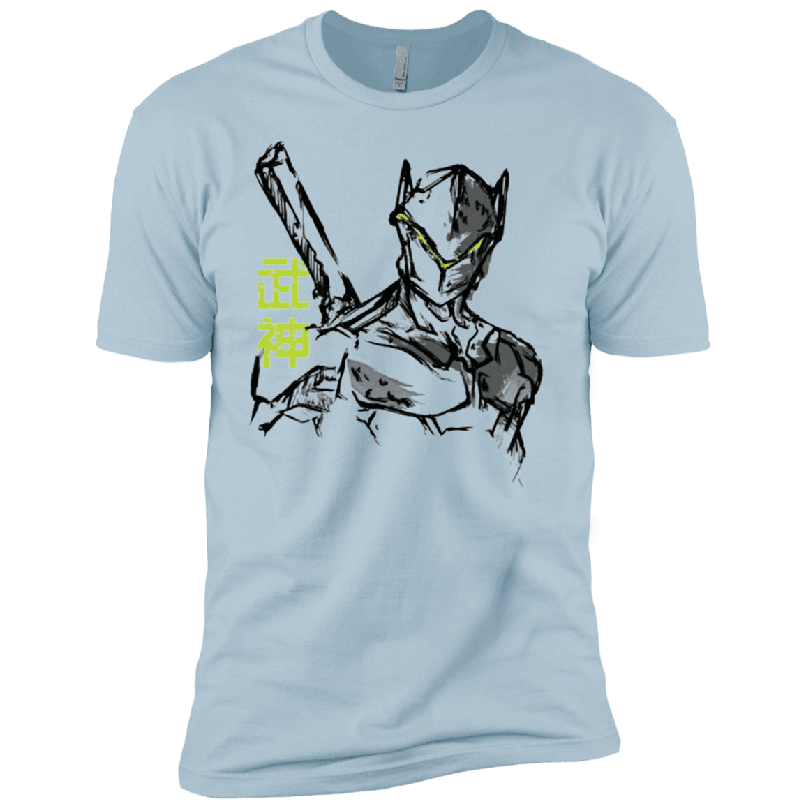 T-Shirts Light Blue / YXS Genji Boys Premium T-Shirt