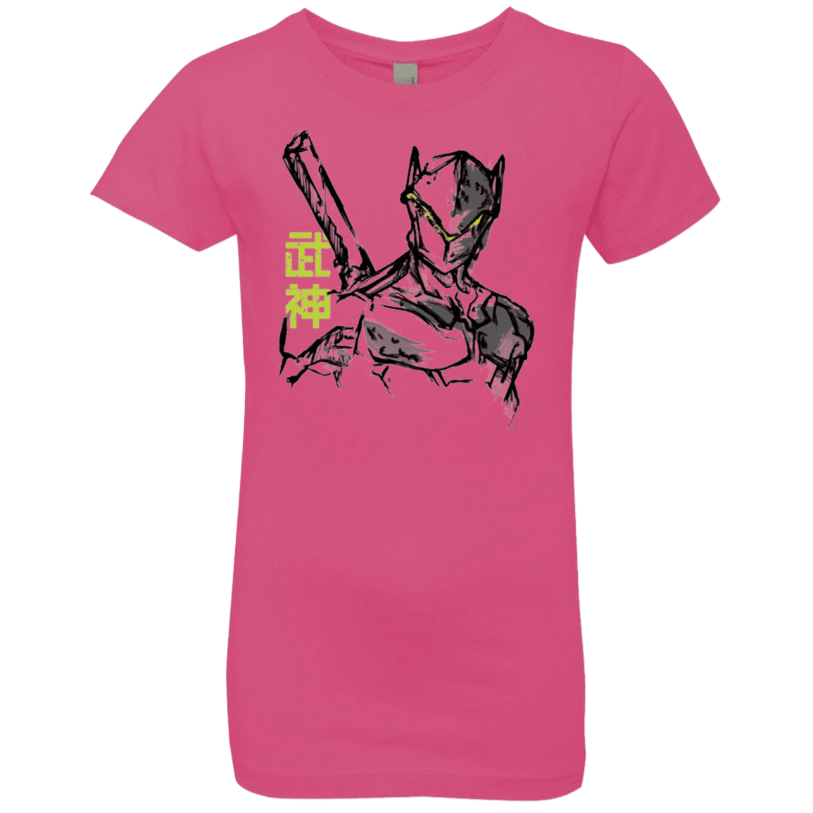 T-Shirts Hot Pink / YXS Genji Girls Premium T-Shirt