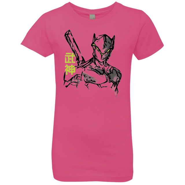 T-Shirts Hot Pink / YXS Genji Girls Premium T-Shirt
