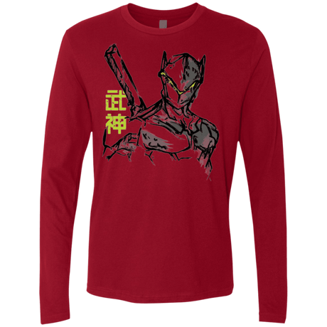 T-Shirts Cardinal / Small Genji Men's Premium Long Sleeve