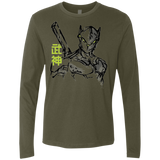 T-Shirts Military Green / Small Genji Men's Premium Long Sleeve