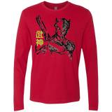T-Shirts Red / Small Genji Men's Premium Long Sleeve