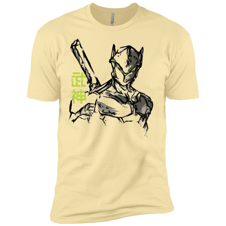 T-Shirts Banana Cream / X-Small Genji Men's Premium T-Shirt