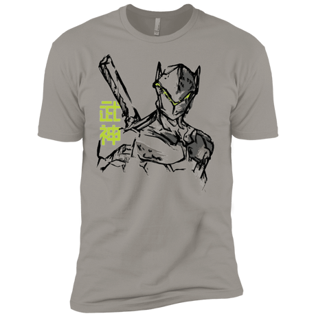 T-Shirts Light Grey / X-Small Genji Men's Premium T-Shirt