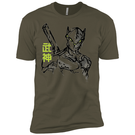 T-Shirts Military Green / X-Small Genji Men's Premium T-Shirt