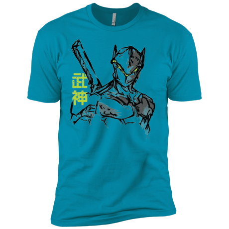 T-Shirts Turquoise / X-Small Genji Men's Premium T-Shirt
