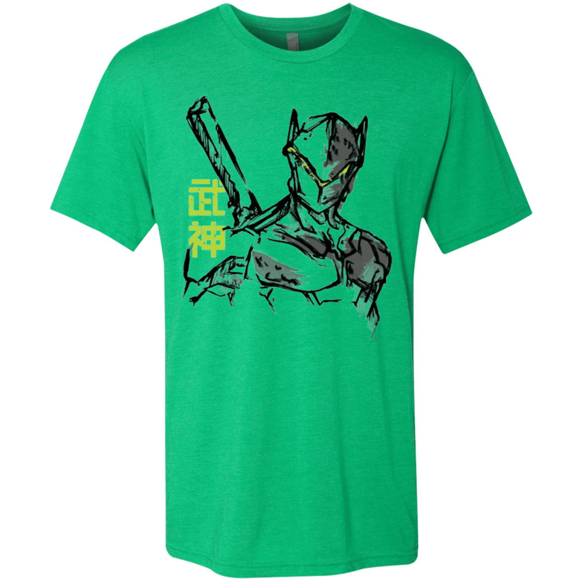 T-Shirts Envy / Small Genji Men's Triblend T-Shirt