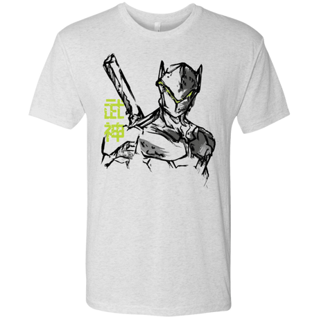 T-Shirts Heather White / Small Genji Men's Triblend T-Shirt