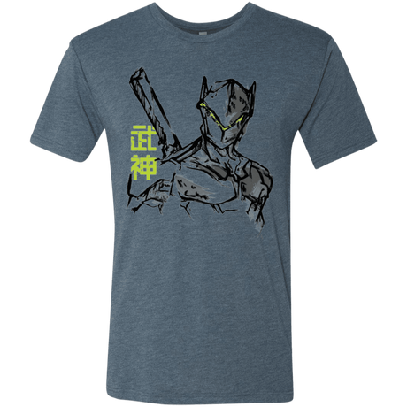 T-Shirts Indigo / Small Genji Men's Triblend T-Shirt