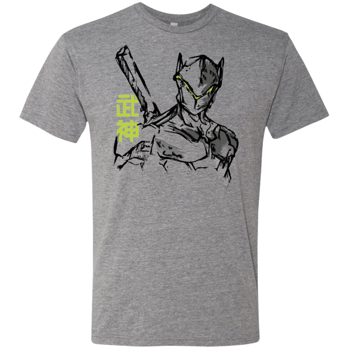 T-Shirts Premium Heather / Small Genji Men's Triblend T-Shirt