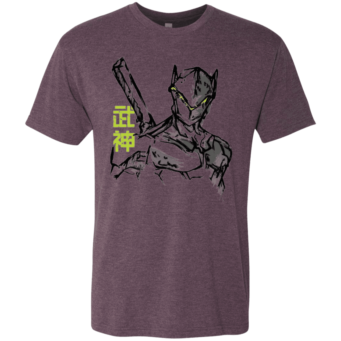 T-Shirts Vintage Purple / Small Genji Men's Triblend T-Shirt