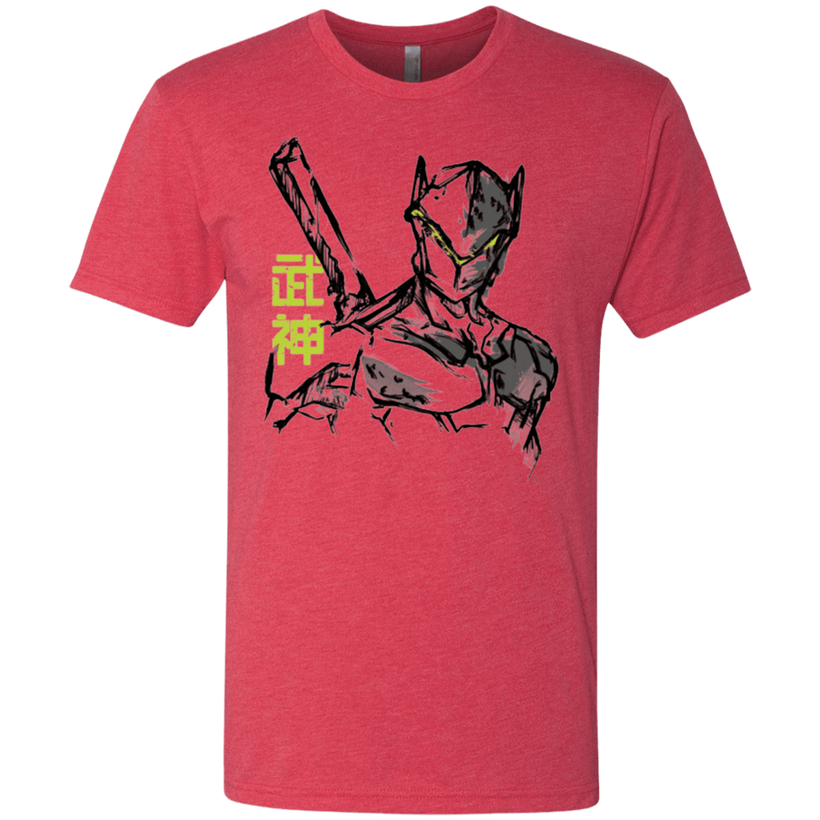 T-Shirts Vintage Red / Small Genji Men's Triblend T-Shirt