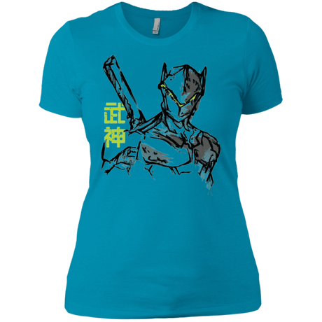 T-Shirts Turquoise / X-Small Genji Women's Premium T-Shirt
