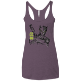 T-Shirts Vintage Purple / X-Small Genji Women's Triblend Racerback Tank