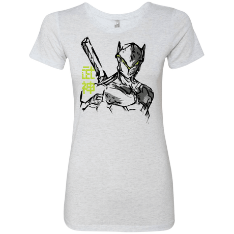 T-Shirts Heather White / Small Genji Women's Triblend T-Shirt