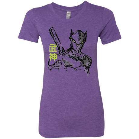 T-Shirts Purple Rush / Small Genji Women's Triblend T-Shirt