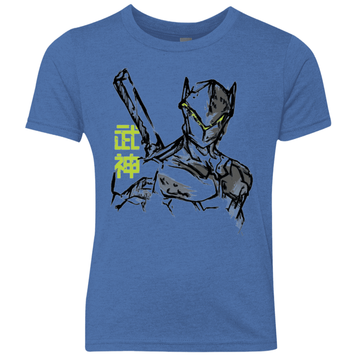 T-Shirts Vintage Royal / YXS Genji Youth Triblend T-Shirt