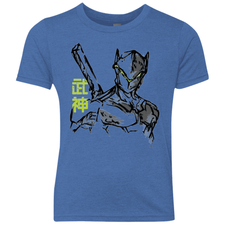 T-Shirts Vintage Royal / YXS Genji Youth Triblend T-Shirt