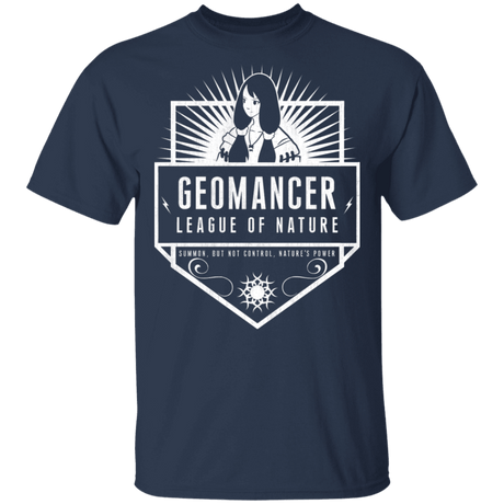 T-Shirts Navy / S Geomancer League of Nature T-Shirt