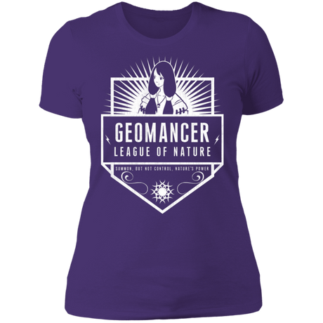 T-Shirts Purple Rush/ / S Geomancer League of Nature Women's Premium T-Shirt