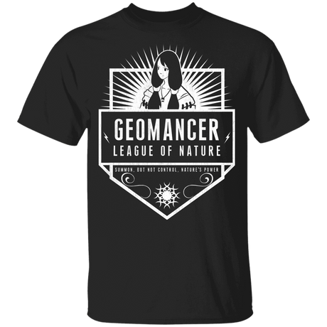 T-Shirts Black / YXS Geomancer League of Nature Youth T-Shirt