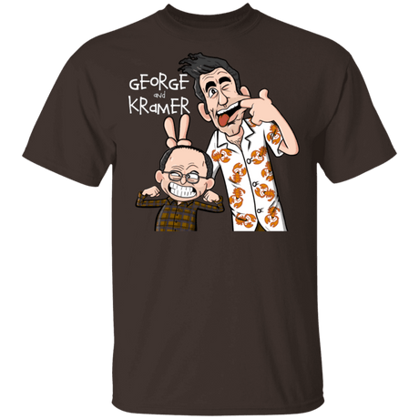 T-Shirts Dark Chocolate / S George and Kramer T-Shirt