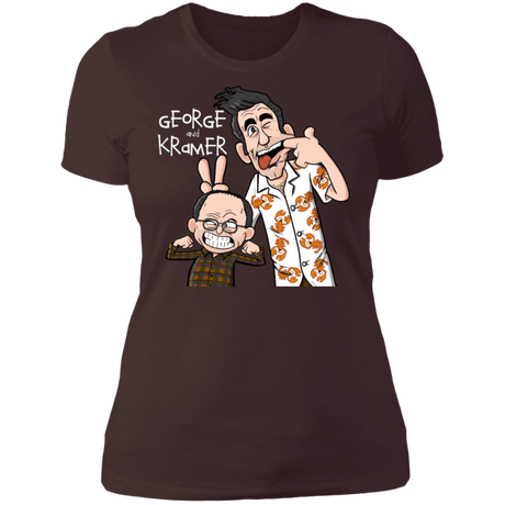 T-Shirts Dark Chocolate / S George and Kramer Women's Premium T-Shirt