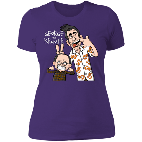 T-Shirts Purple Rush/ / S George and Kramer Women's Premium T-Shirt
