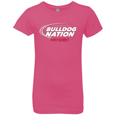 T-Shirts Hot Pink / YXS Georgia Dilly Dilly Girls Premium T-Shirt