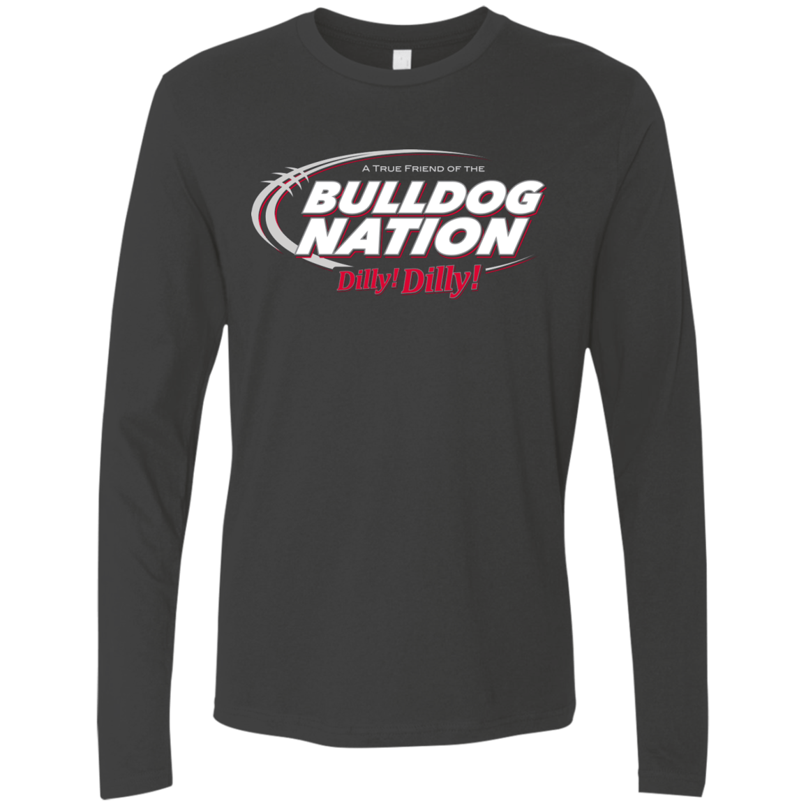 T-Shirts Heavy Metal / Small Georgia Dilly Dilly Men's Premium Long Sleeve