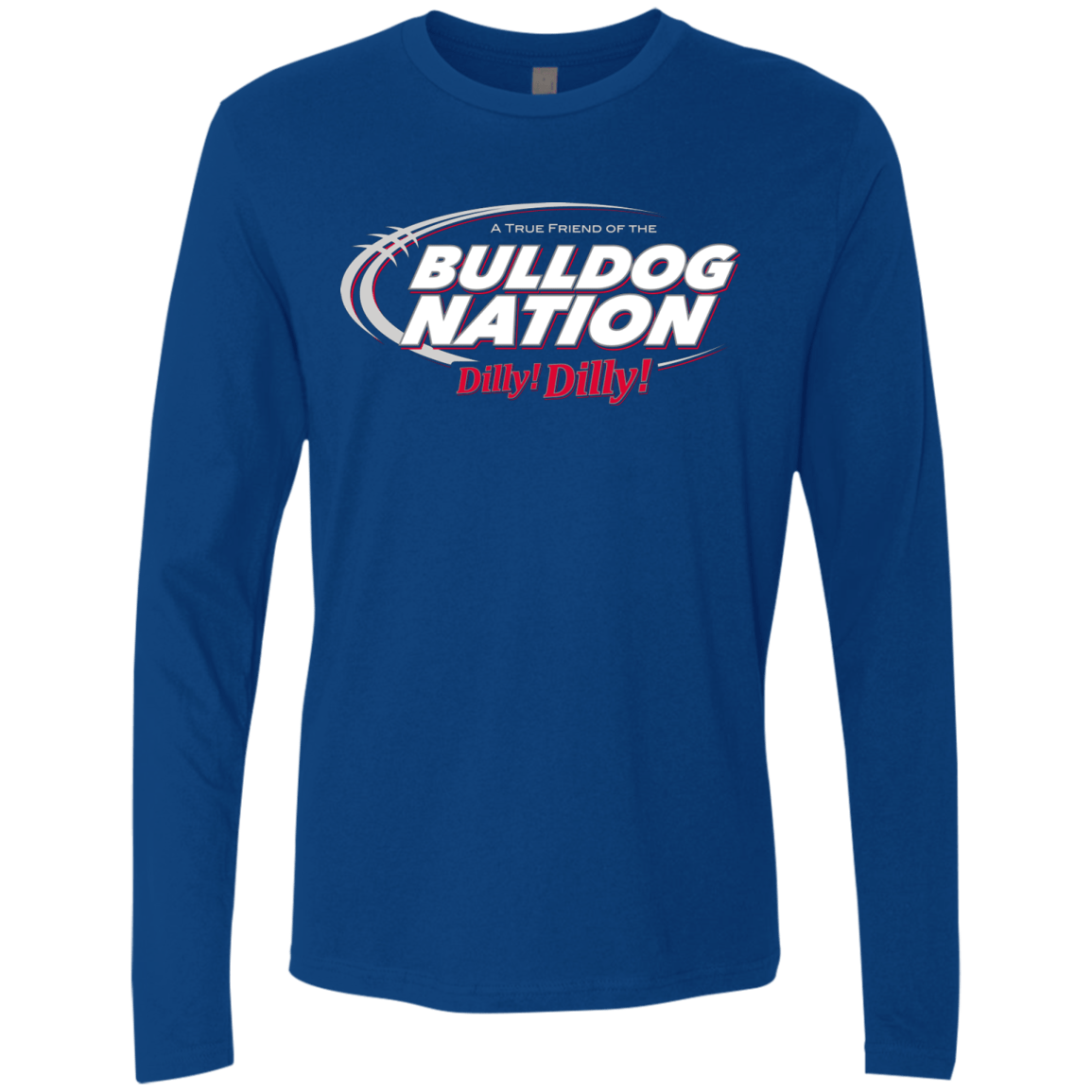 T-Shirts Royal / Small Georgia Dilly Dilly Men's Premium Long Sleeve