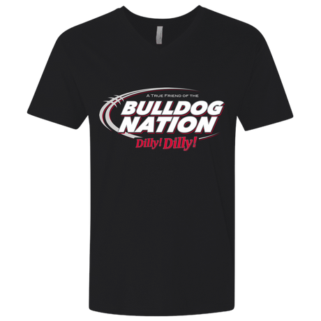 T-Shirts Black / X-Small Georgia Dilly Dilly Men's Premium V-Neck