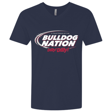 T-Shirts Midnight Navy / X-Small Georgia Dilly Dilly Men's Premium V-Neck