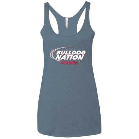 T-Shirts Indigo / X-Small Georgia Dilly Dilly Women's Triblend Racerback Tank