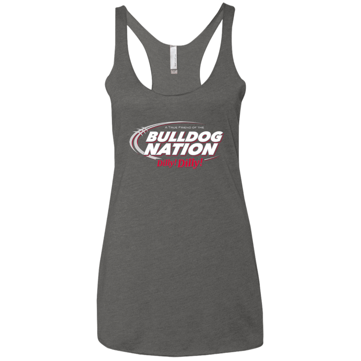 T-Shirts Premium Heather / X-Small Georgia Dilly Dilly Women's Triblend Racerback Tank