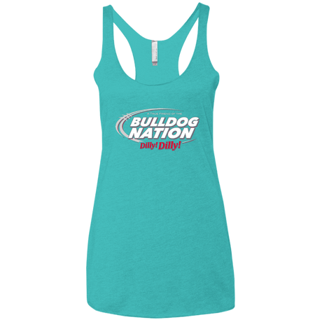 T-Shirts Tahiti Blue / X-Small Georgia Dilly Dilly Women's Triblend Racerback Tank
