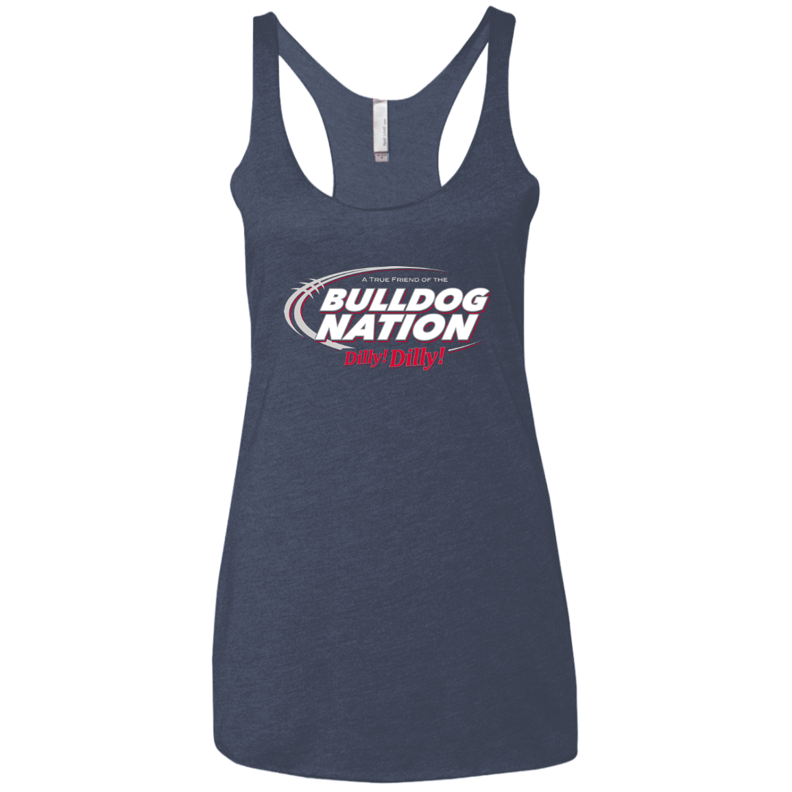T-Shirts Vintage Navy / X-Small Georgia Dilly Dilly Women's Triblend Racerback Tank
