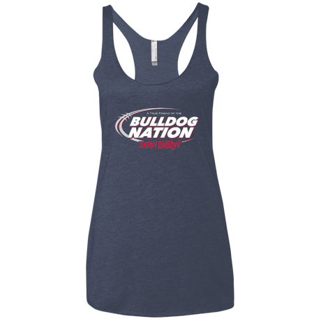 T-Shirts Vintage Navy / X-Small Georgia Dilly Dilly Women's Triblend Racerback Tank