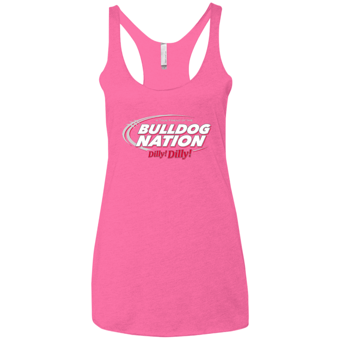T-Shirts Vintage Pink / X-Small Georgia Dilly Dilly Women's Triblend Racerback Tank