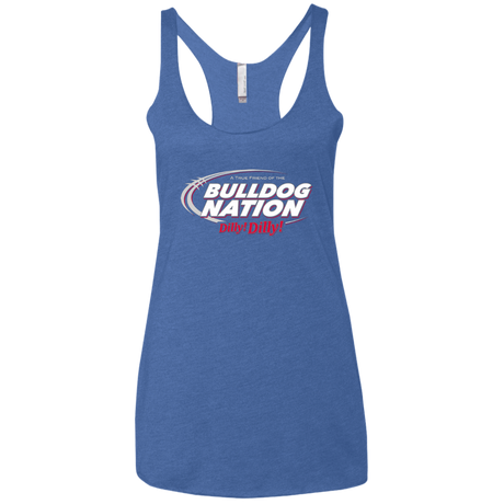 T-Shirts Vintage Royal / X-Small Georgia Dilly Dilly Women's Triblend Racerback Tank