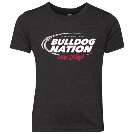T-Shirts Vintage Black / YXS Georgia Dilly Dilly Youth Triblend T-Shirt