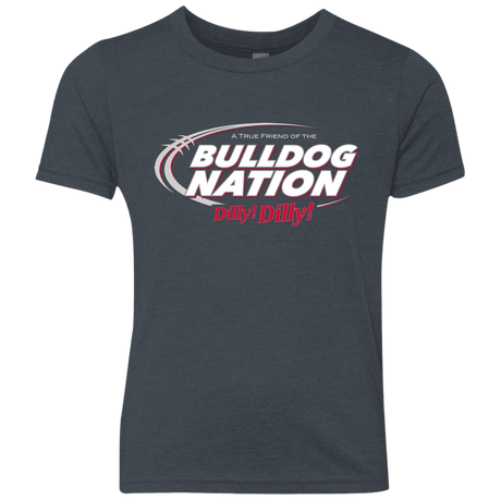 T-Shirts Vintage Navy / YXS Georgia Dilly Dilly Youth Triblend T-Shirt