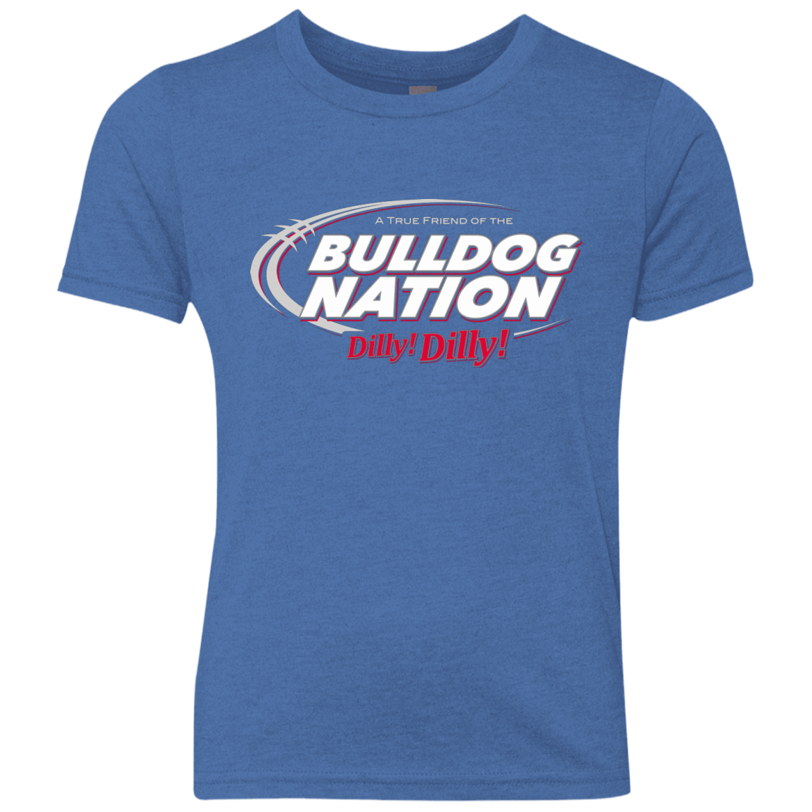 T-Shirts Vintage Royal / YXS Georgia Dilly Dilly Youth Triblend T-Shirt