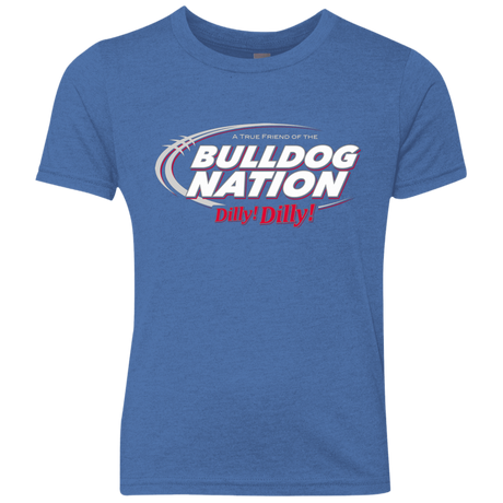T-Shirts Vintage Royal / YXS Georgia Dilly Dilly Youth Triblend T-Shirt