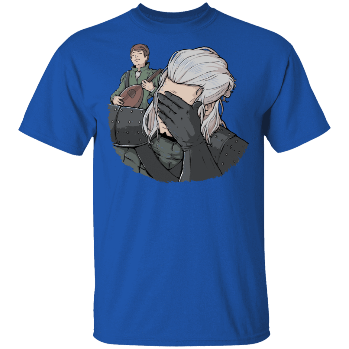 T-Shirts Royal / S Geralt Face Palm T-Shirt